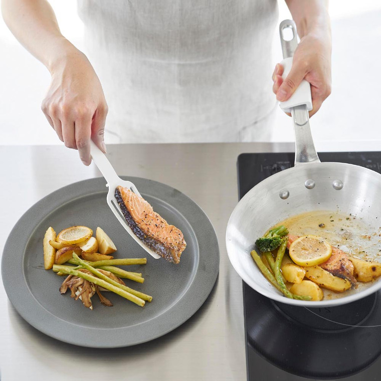 シリコーンハンドルロングターナー タワー S 山崎実業 公式 tower 1499 1500 ホワイト ブラック