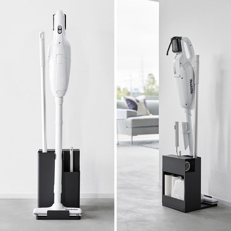 スティッククリーナー&ツールオーガナイザー タワー 山崎実業 公式 tower 1553 1554 ホワイト ブラック 送料無料