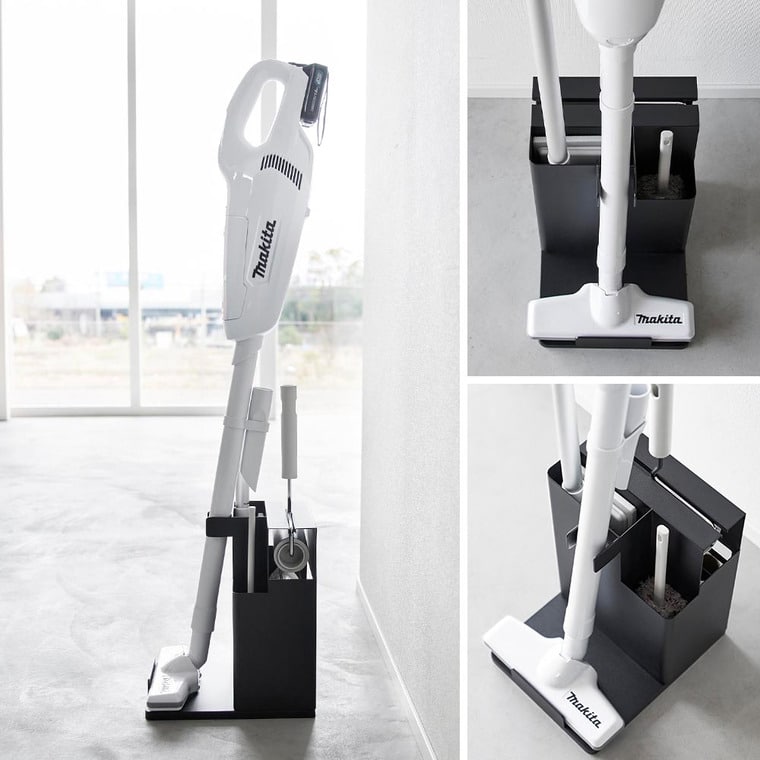 スティッククリーナー&ツールオーガナイザー タワー 山崎実業 公式 tower 1553 1554 ホワイト ブラック 送料無料