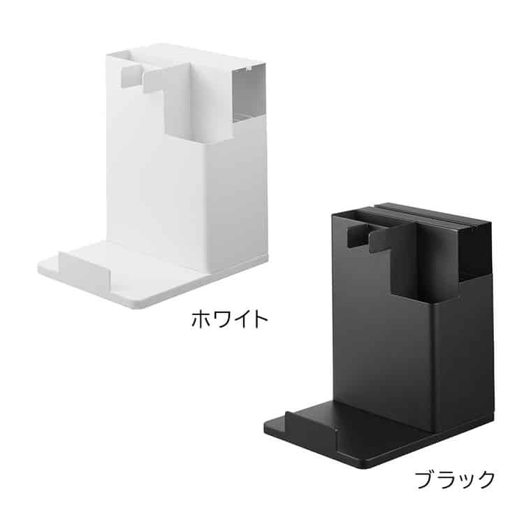 スティッククリーナー&ツールオーガナイザー タワー 山崎実業 公式 tower 1553 1554 ホワイト ブラック 送料無料