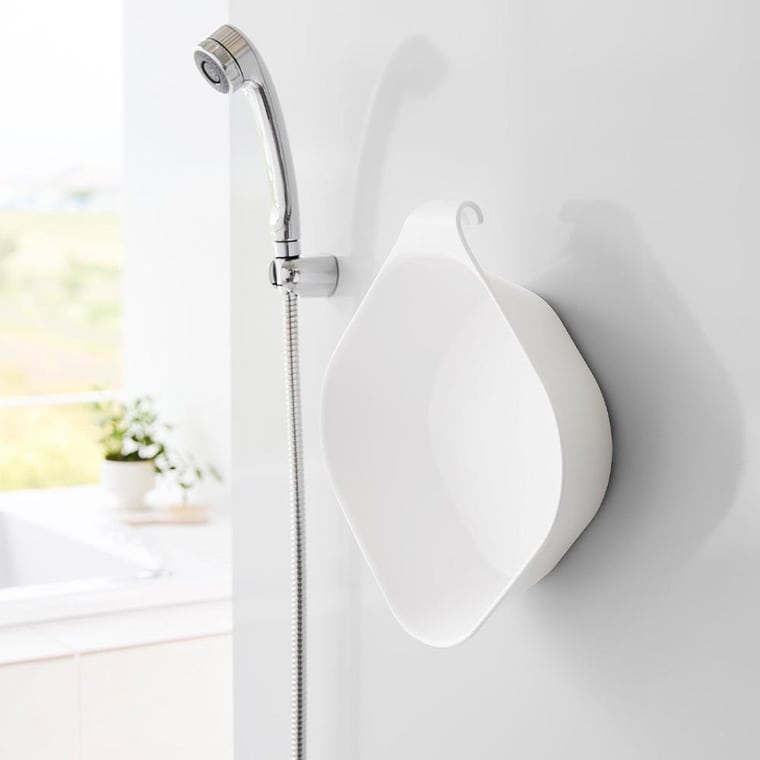 (土・日発送可) マグネット&引っ掛け湯おけ タワー L 山崎実業 公式 tower 1562 1563 ホワイト ブラック