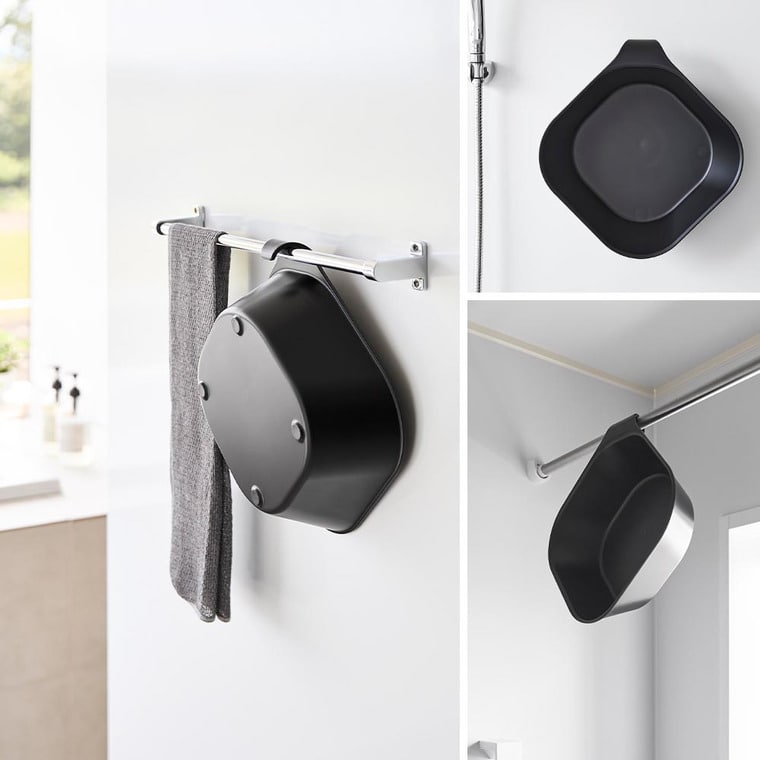 (土・日発送可) マグネット&引っ掛け湯おけ タワー L 山崎実業 公式 tower 1562 1563 ホワイト ブラック