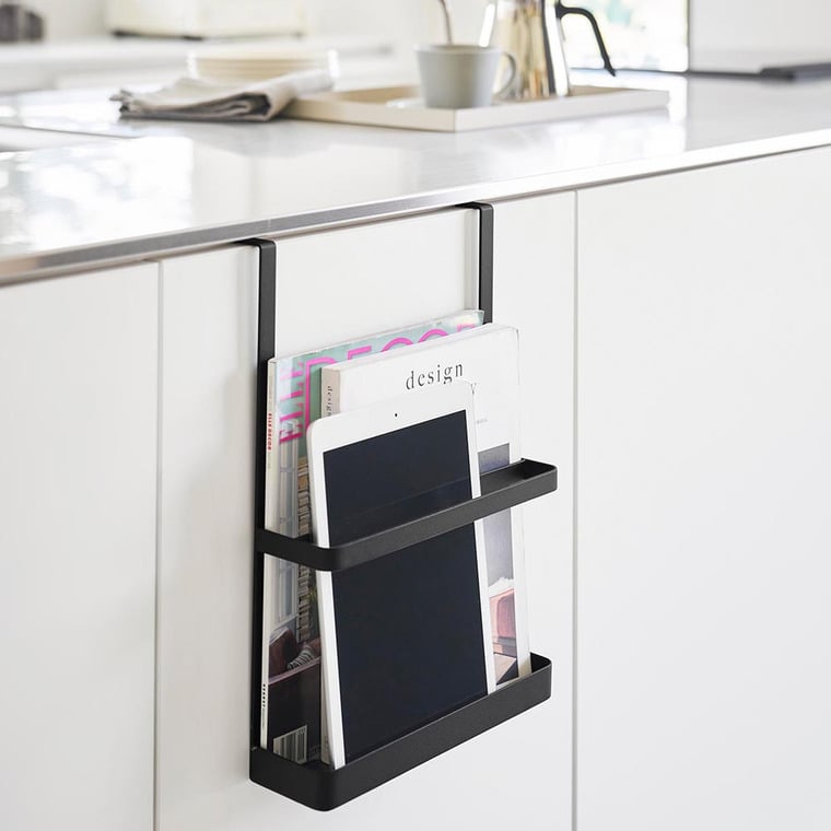 （土・日発送可） 引っ掛け宿題&タブレットPCラック タワー 山崎実業 公式 tower 1785 1786 ホワイト ブラック 送料無料