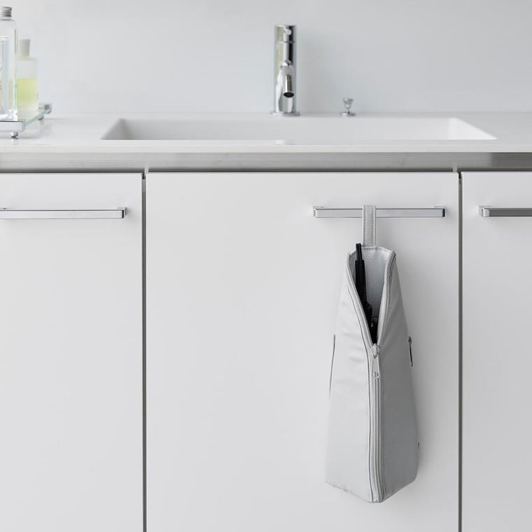 （土・日発送可） 耐熱ヘアーアイロンポーチ タワー M 山崎実業 公式 tower 1381 1382 ライトグレー ブラック 送料無料