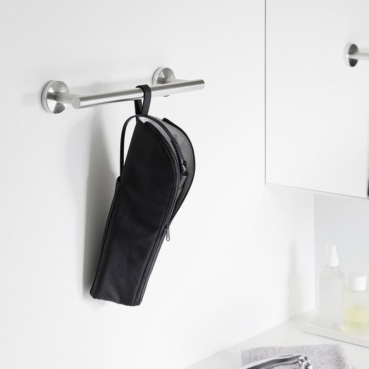 （土・日発送可） 耐熱ヘアーアイロンポーチ タワー M 山崎実業 公式 tower 1381 1382 ライトグレー ブラック 送料無料