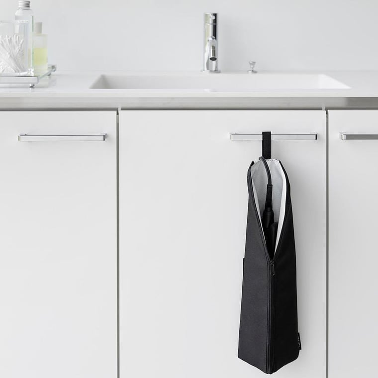 （土・日発送可） 耐熱ヘアーアイロンポーチ タワー L 山崎実業 公式 tower 1383 1384 ライトグレー ブラック 送料無料