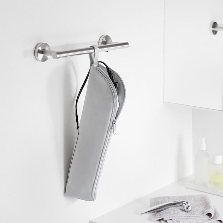 （土・日発送可） 耐熱ヘアーアイロンポーチ タワー L 山崎実業 公式 tower 1383 1384 ライトグレー ブラック 送料無料