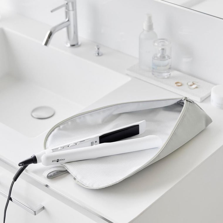 （土・日発送可） 耐熱ヘアーアイロンポーチ タワー L 山崎実業 公式 tower 1383 1384 ライトグレー ブラック 送料無料