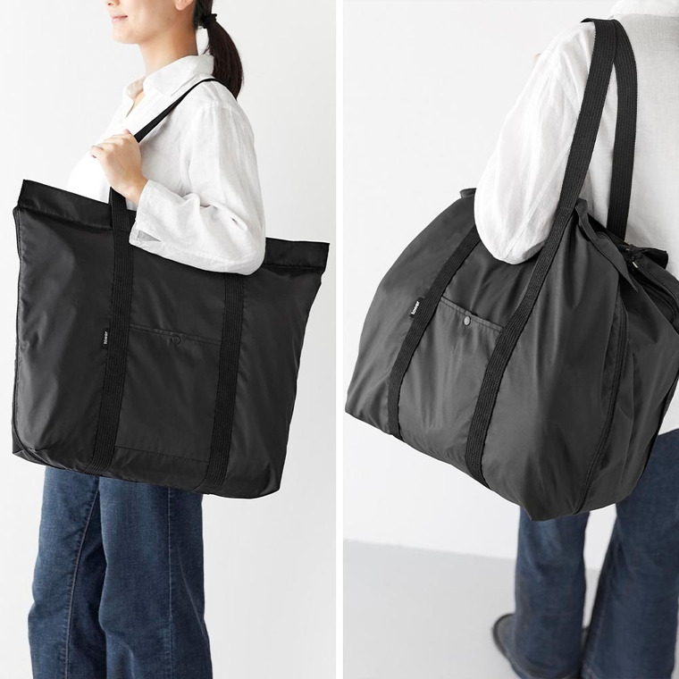 （土・日発送可） 洗える持ち帰り寿司・ピザが入るレジかごかばん タワー 山崎実業 公式 tower 2125 2126 ライトグレー ブラック / 3WAY 送料無料