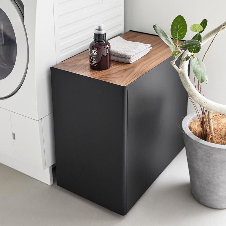 隠せるテレワークワゴン タワー 山崎実業 公式 tower 1424 1425 ホワイト ブラック 送料無料