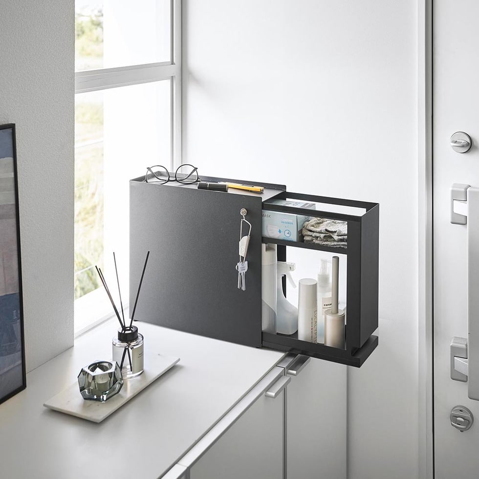 隠せる引き出し収納 タワー 山崎実業 公式 tower 1428 1429 ホワイト ブラック 送料無料