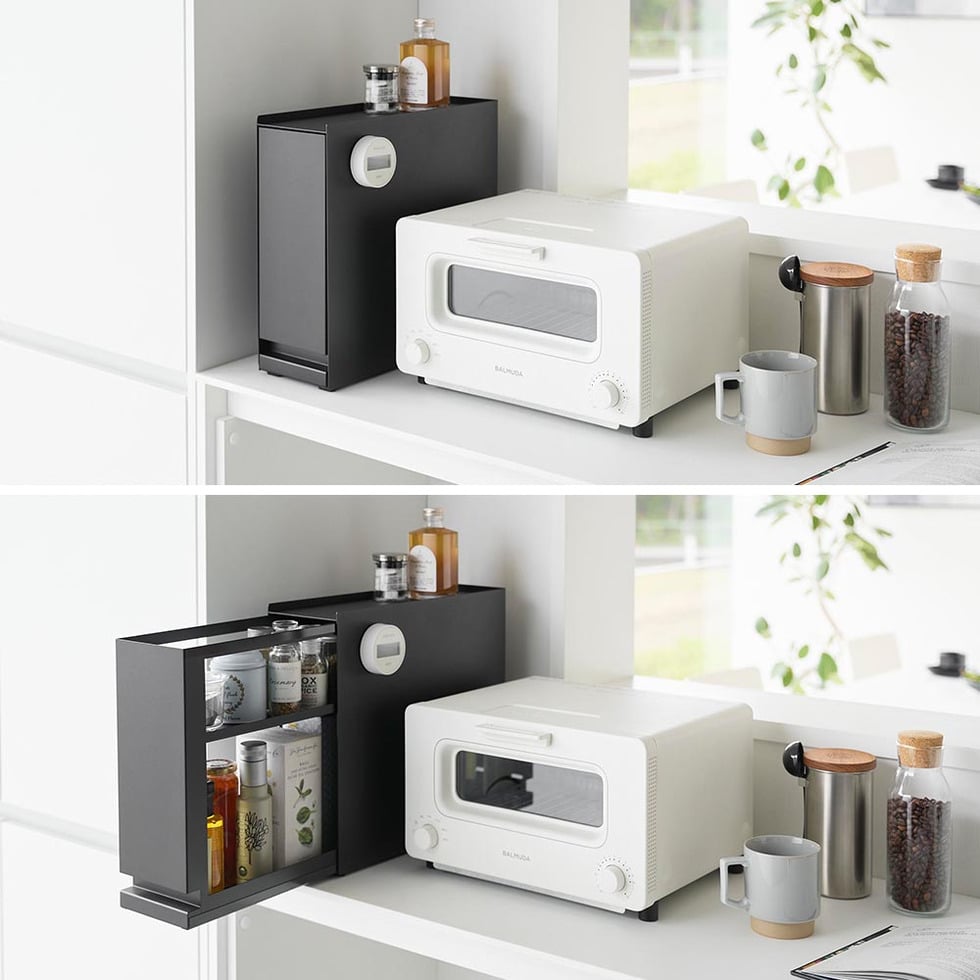 隠せる引き出し収納 タワー 山崎実業 公式 tower 1428 1429 ホワイト ブラック 送料無料