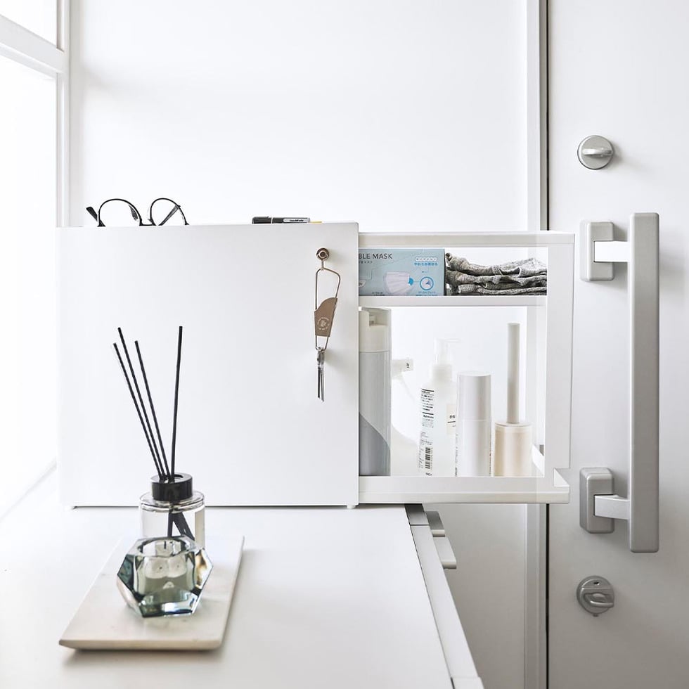 隠せる引き出し収納 タワー 山崎実業 公式 tower 1428 1429 ホワイト ブラック 送料無料