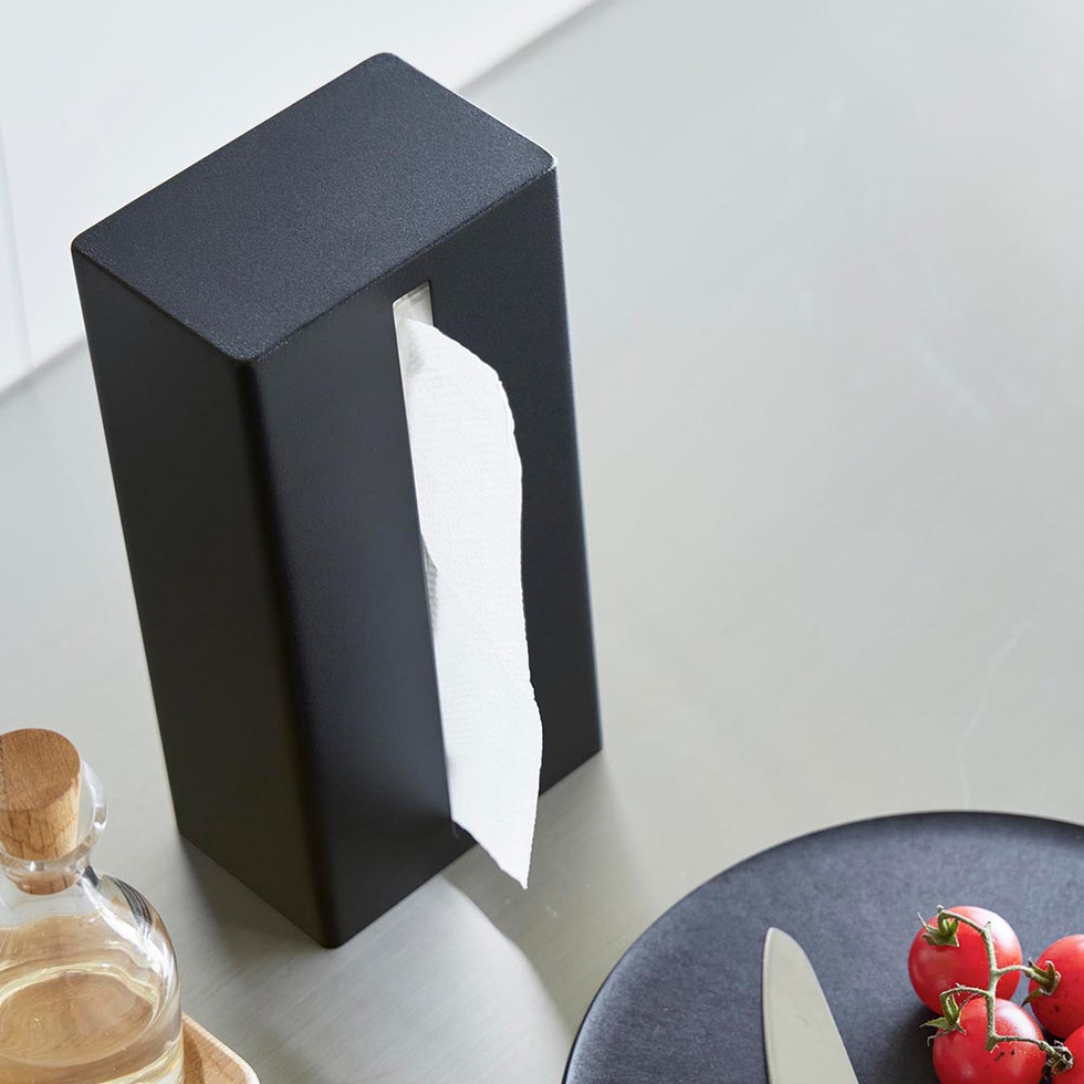 縦型ティッシュスタンド タワー 山崎実業 公式 tower 1440 1441 ホワイト ブラック 送料無料