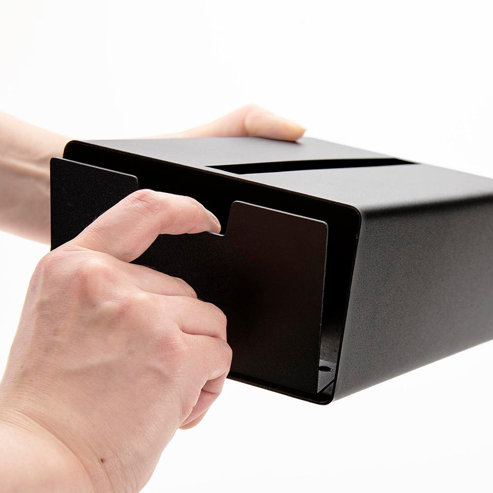 縦型ティッシュスタンド タワー 山崎実業 公式 tower 1440 1441 ホワイト ブラック 送料無料