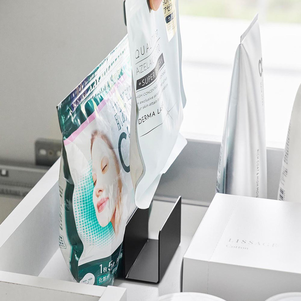 フェイスマスクスタンド タワー 山崎実業 tower 1949 1950 ホワイト ブラック