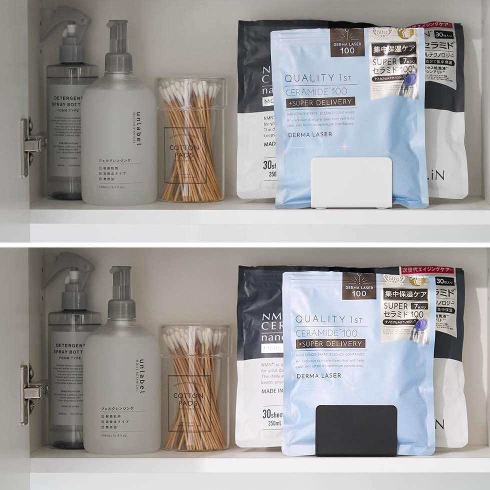 フェイスマスクスタンド タワー 山崎実業 tower 1949 1950 ホワイト ブラック