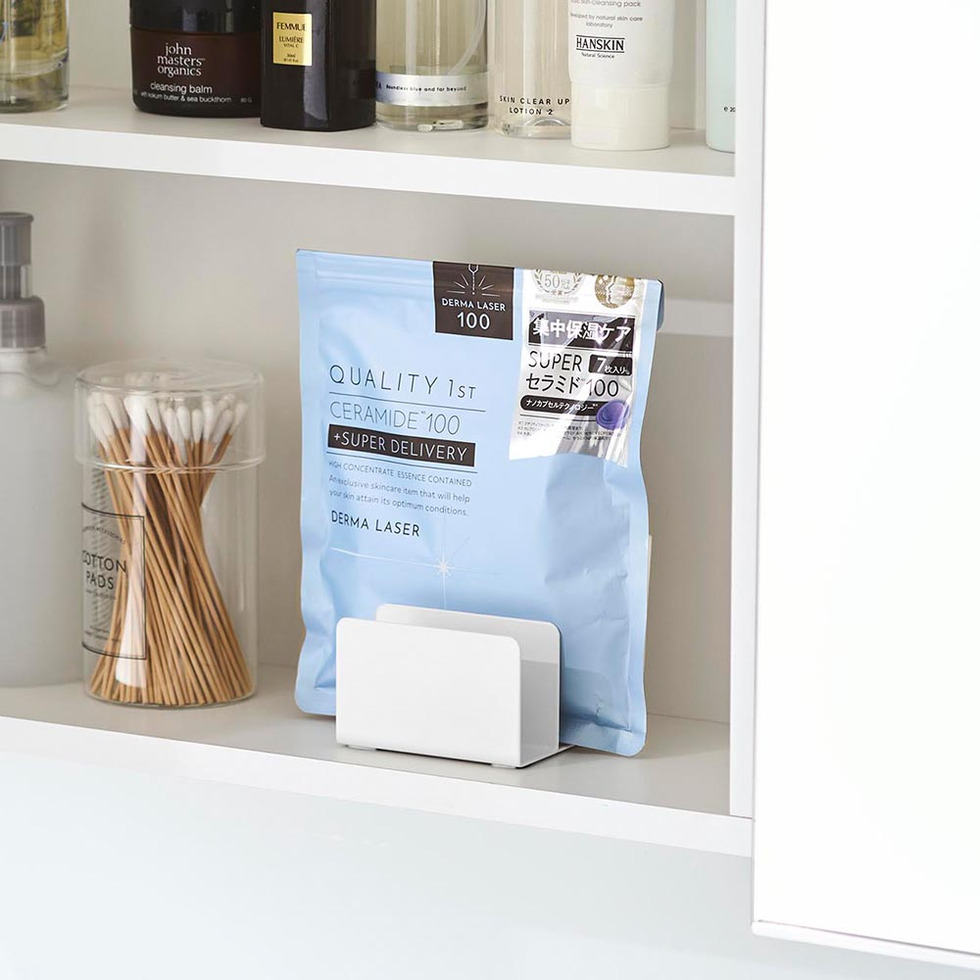 フェイスマスクスタンド タワー 山崎実業 tower 1949 1950 ホワイト ブラック