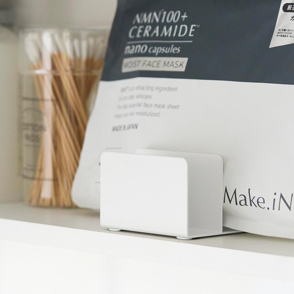 フェイスマスクスタンド タワー 山崎実業 tower 1949 1950 ホワイト ブラック