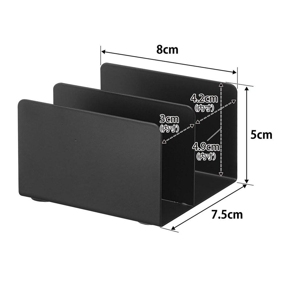 フェイスマスクスタンド タワー 山崎実業 tower 1949 1950 ホワイト ブラック