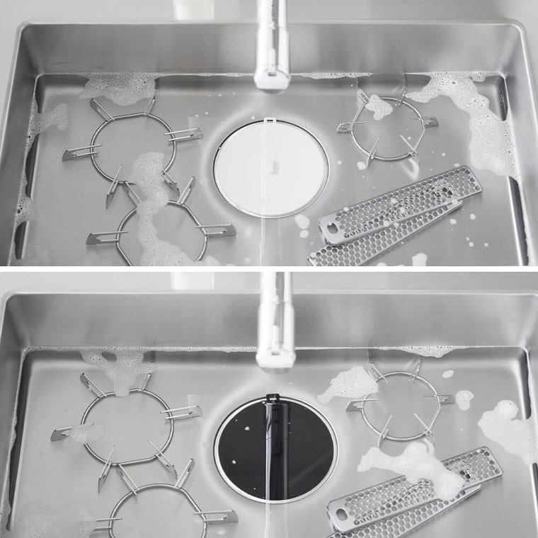 マグネット浸け置き洗いキャップ タワー 山崎実業 公式 tower 1316 1317 ホワイト ブラック