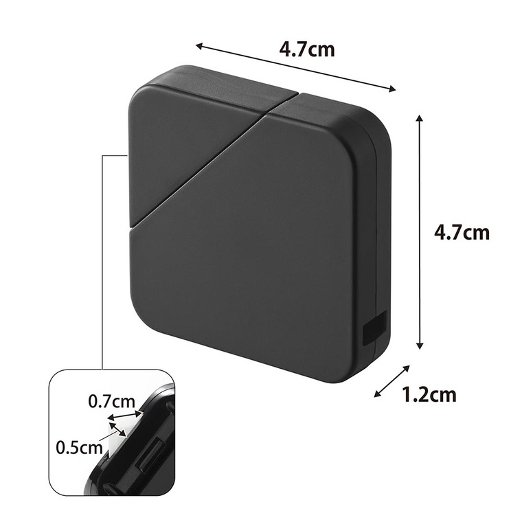 マグネットセラミックダンボールカッター タワー 山崎実業 公式 tower 1351 1352 ホワイト ブラック