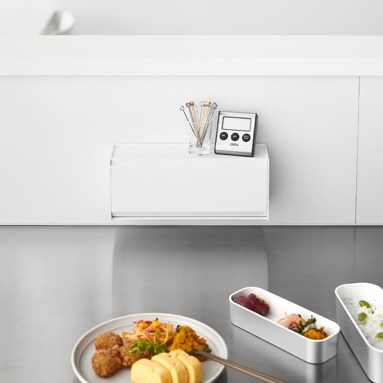 マグネットお薬&サプリメント収納ケース タワー 山崎実業 公式 tower 1357 1358 ホワイト ブラック 送料無料