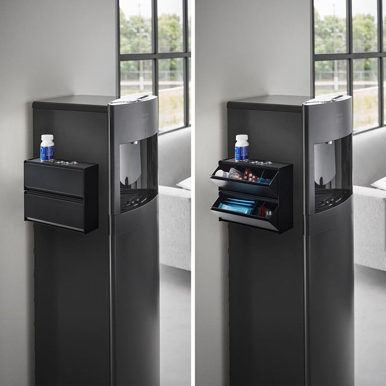 マグネットお薬&サプリメント収納ケース タワー 山崎実業 公式 tower 1357 1358 ホワイト ブラック 送料無料