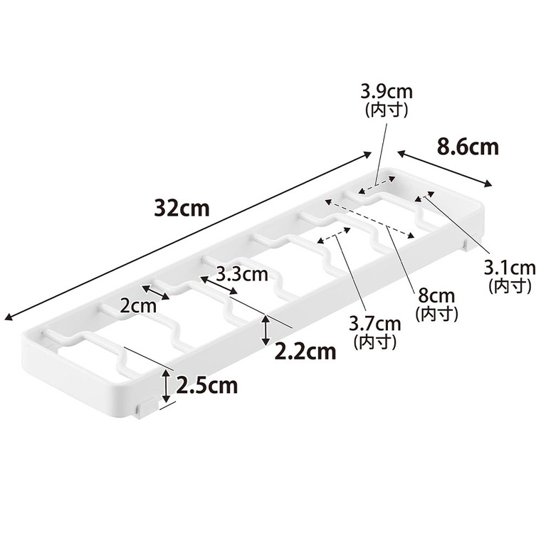 お椀スタンド タワー S 山崎実業 公式 tower ホワイト ブラック 1371 1372 / 食器ラック 食器棚 シンク下