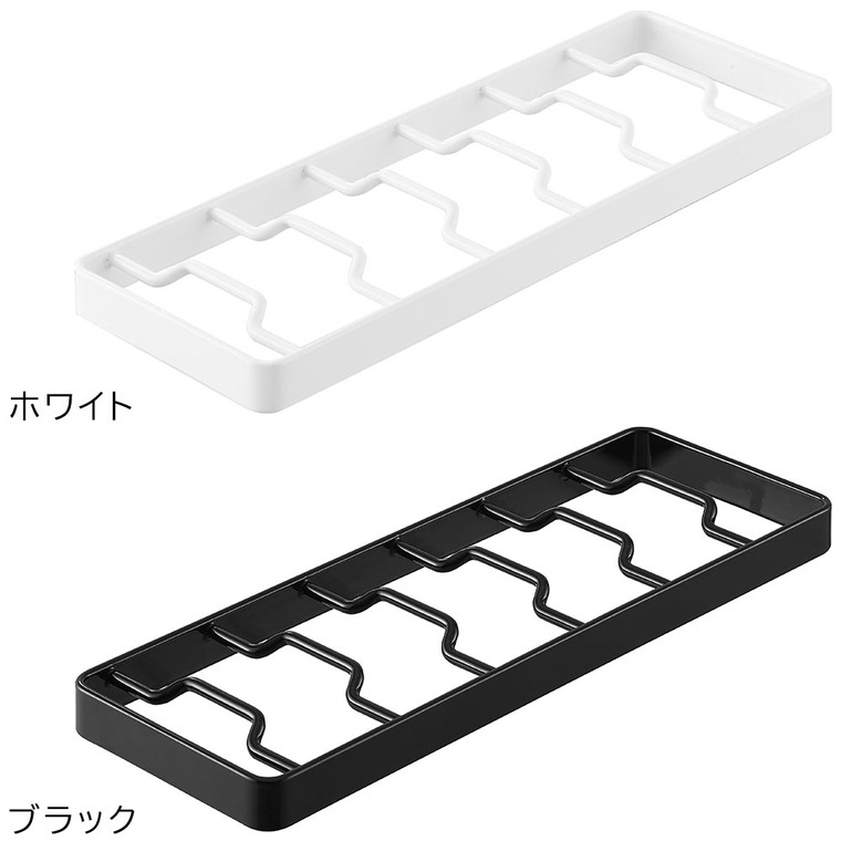 お椀スタンド タワー L 山崎実業 公式 tower 1373 1374 ホワイト ブラック / 食器ラック 食器棚 シンク下