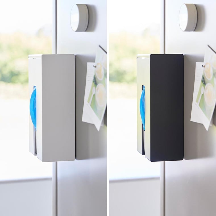 マグネット使い捨て手袋ホルダー タワー 山崎実業 公式 tower 1379 1380 ホワイト ブラック 送料無料