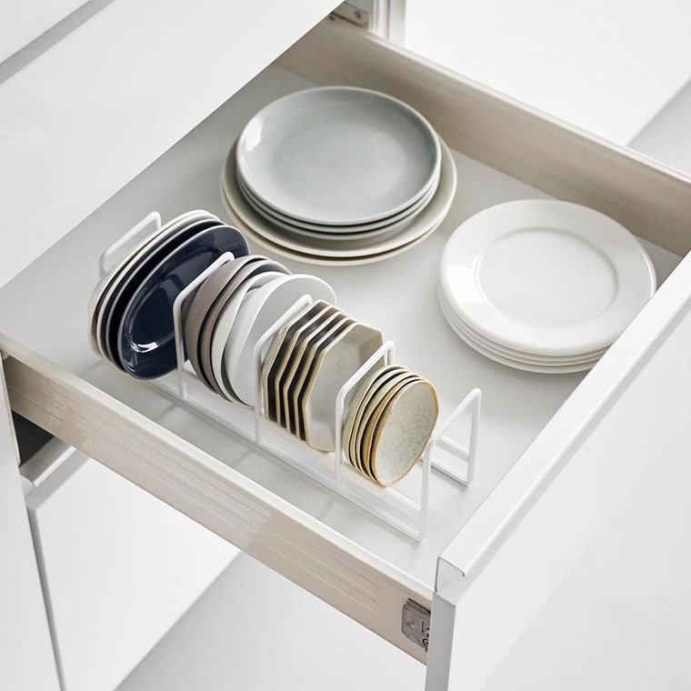 豆皿収納ラック タワー 山崎実業 公式 tower 1395 1396 ホワイト ブラック / ディッシュラック