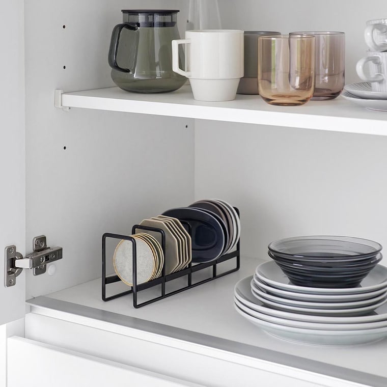 豆皿収納ラック タワー 山崎実業 公式 tower 1395 1396 ホワイト ブラック / ディッシュラック