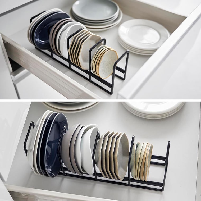 豆皿収納ラック タワー 山崎実業 公式 tower 1395 1396 ホワイト ブラック / ディッシュラック