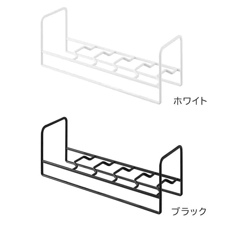 お椀&お茶碗収納ラック タワー 山崎実業 公式 tower 1397 1398 ホワイト ブラック / ディッシュラック