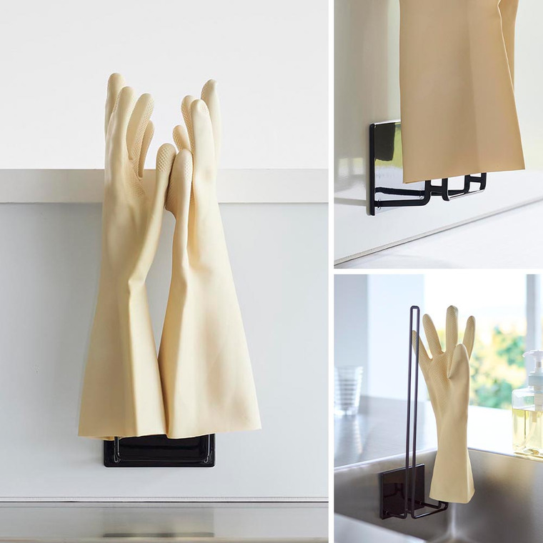 マグネットグローブホルダータワー 山崎実業 公式 tower 1522 1523 ホワイト ブラック