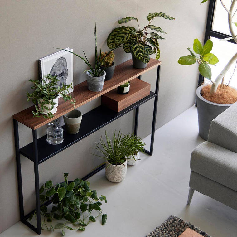 棚板が動く後付けヘッドボード タワー 山崎実業 公式 tower 1682 1683 ホワイト ブラック / 幅100 スチールラック 送料無料