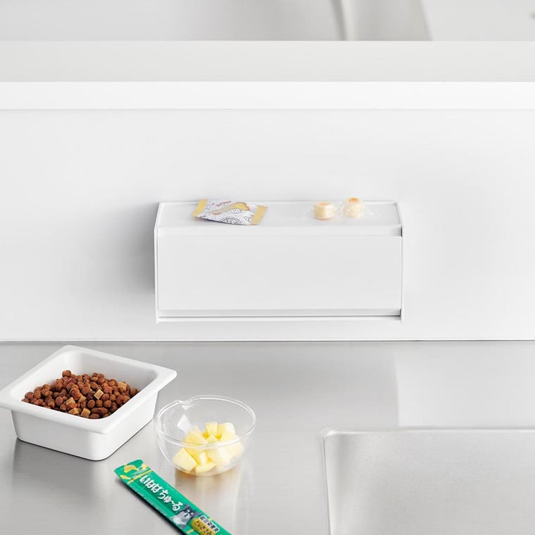 マグネットペットおやつ収納ケース タワー 山崎実業 公式 tower 1983 1984 ホワイト ブラック 送料無料