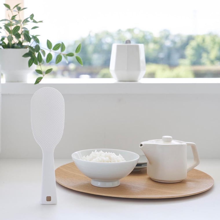 立って置けるしゃもじ タワー スリム 山崎実業 キッチン tower 4758 4759 ホワイト ブラック