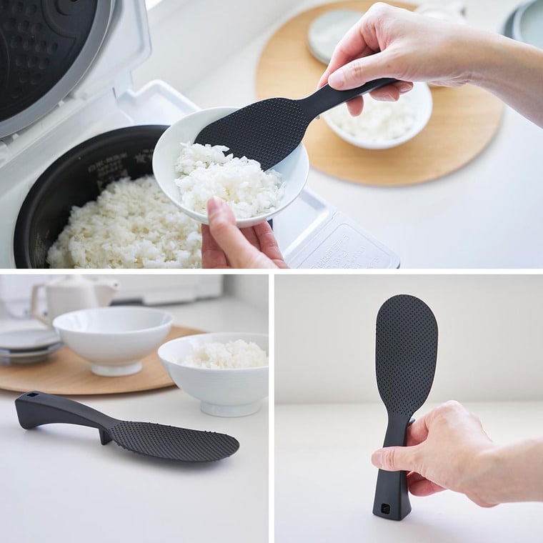 立って置けるしゃもじ タワー スリム 山崎実業 キッチン tower 4758 4759 ホワイト ブラック