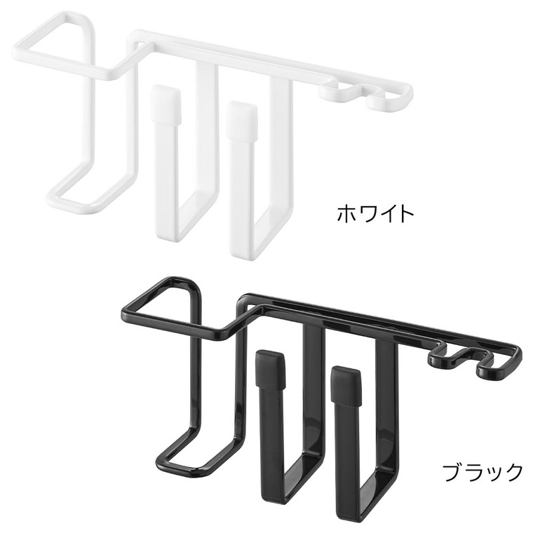 フィルムフックペット用歯磨きセットホルダー タワー 山崎実業 公式 tower 5308 5309 ホワイト ブラック