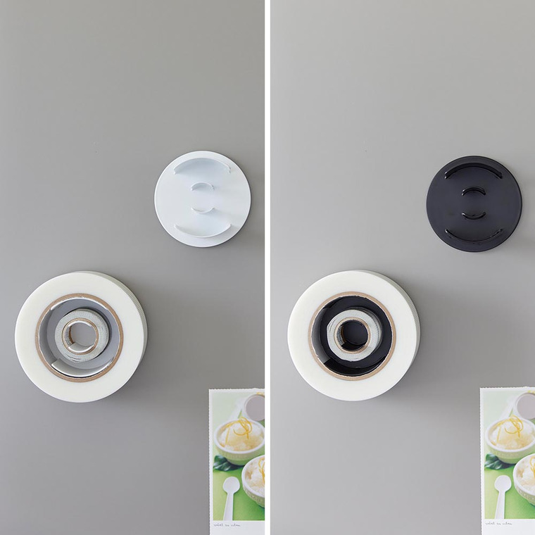 マグネットテープホルダー タワー 山崎実業 公式 tower 8456 8457 ホワイト ブラック