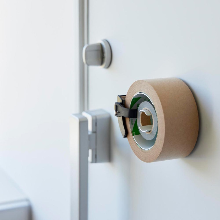 マグネットテープホルダー タワー 山崎実業 公式 tower 8456 8457 ホワイト ブラック