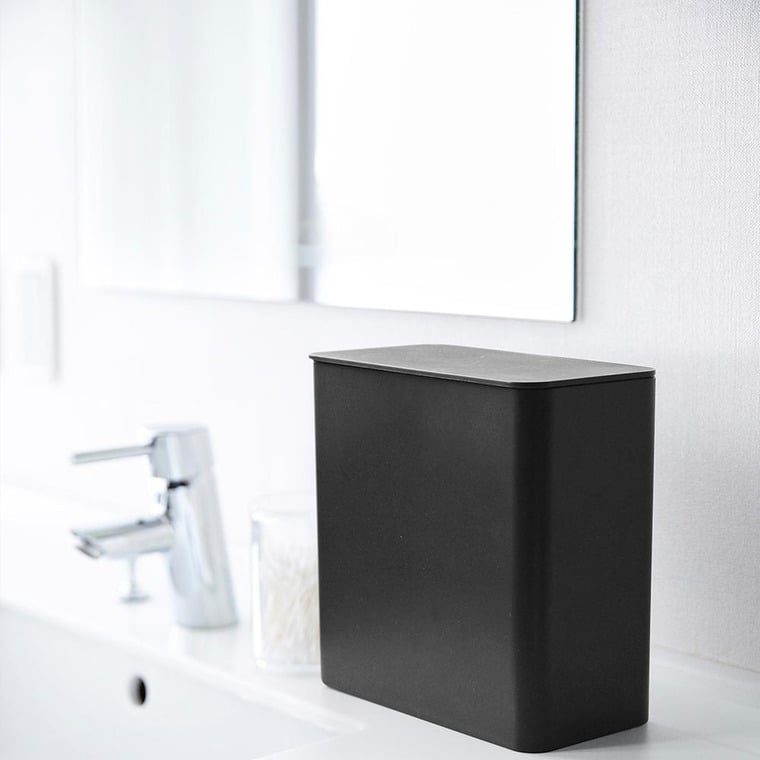 フィルムフック 密閉ゴミ箱 タワー 山崎実業 公式 tower ゴミ箱 1520 1521 ホワイト ブラック / 1.8L 送料無料