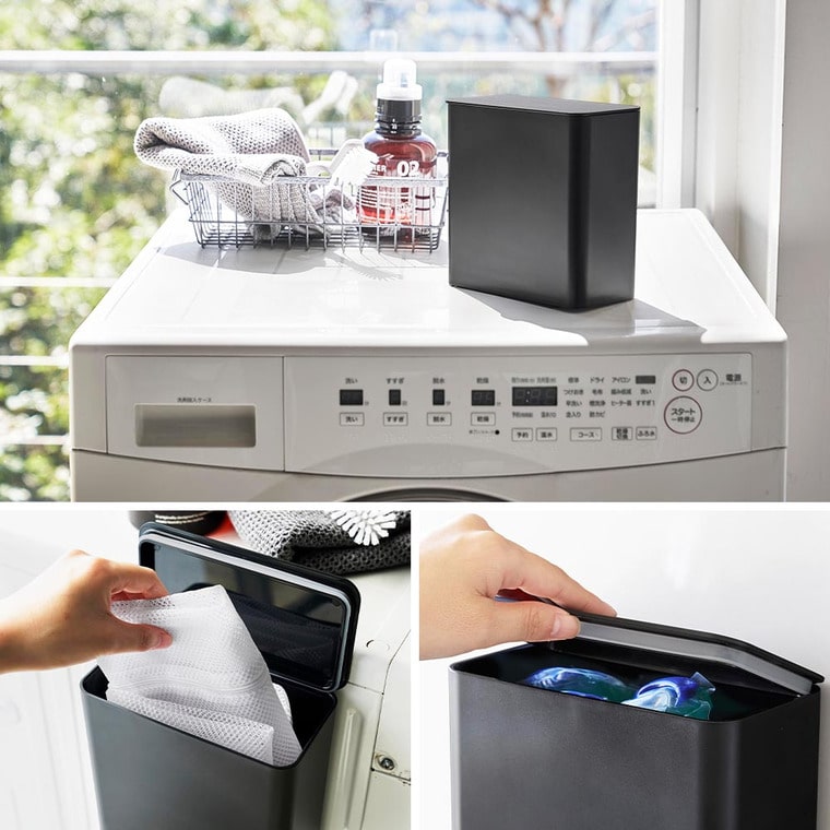 フィルムフック 密閉ゴミ箱 タワー 山崎実業 公式 tower ゴミ箱 1520 1521 ホワイト ブラック / 1.8L 送料無料