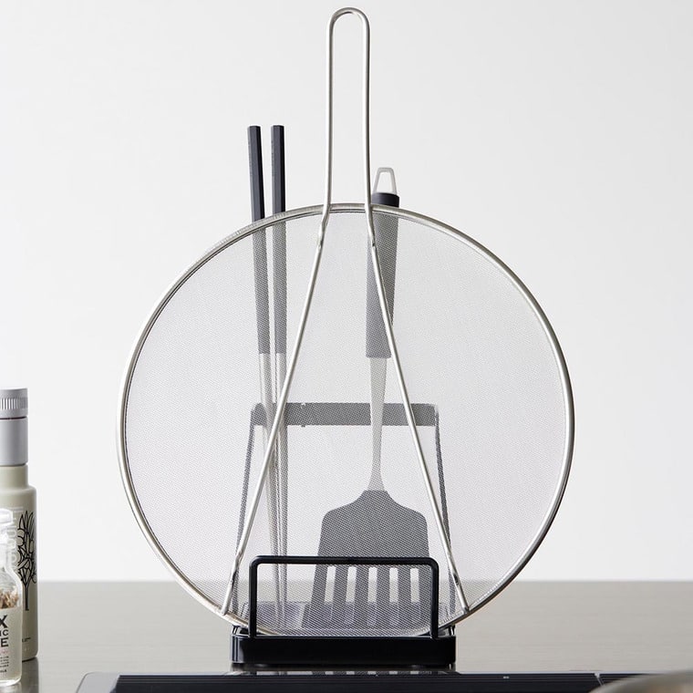 お玉&鍋ふたスタンド タワー L 山崎実業 公式 tower キッチン 1551 1552 ホワイト ブラック