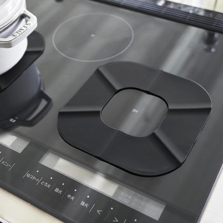 IHシリコーンマット タワー 山崎実業 公式 tower 1318 1319 ホワイト ブラック / IH専用 シリコンマット