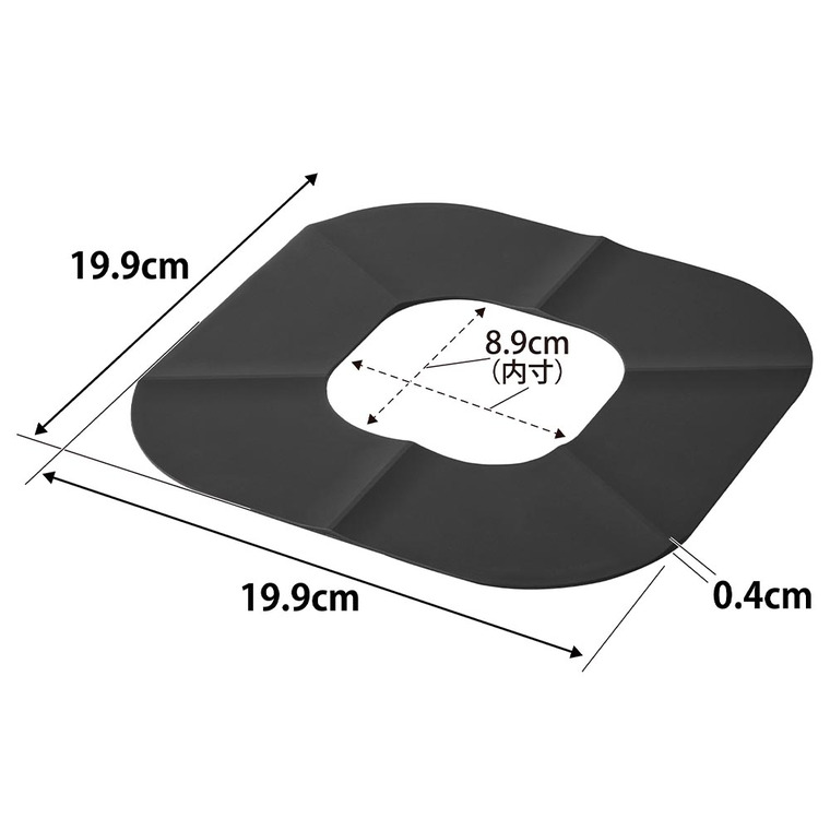IHシリコーンマット タワー 山崎実業 公式 tower 1318 1319 ホワイト ブラック / IH専用 シリコンマット