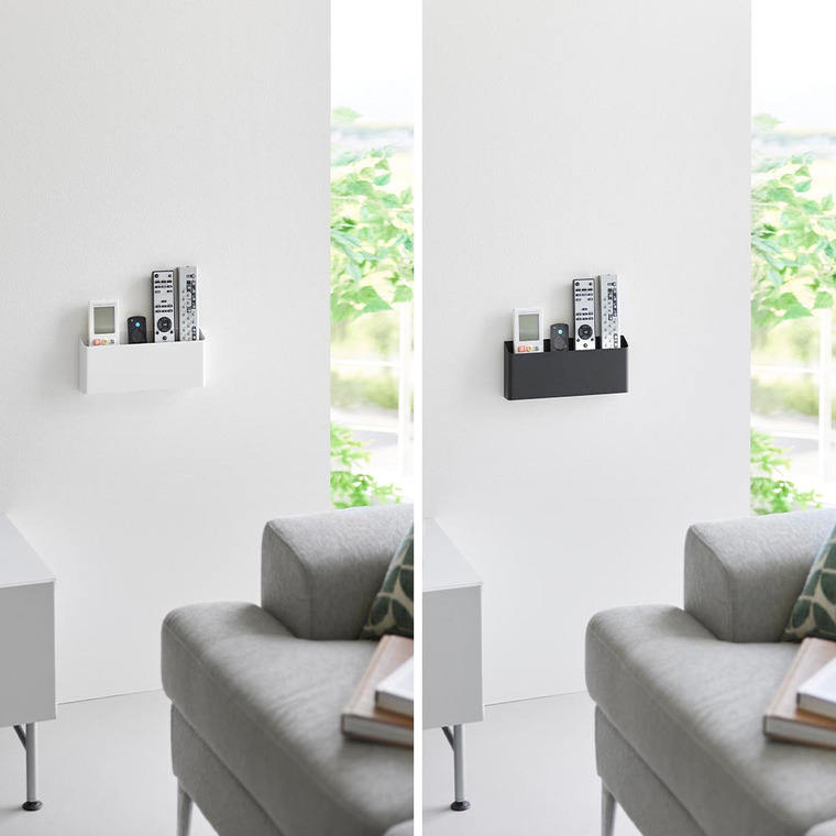 ウォールリモコンホルダー タワー 石こうボード壁対応 山崎実業 公式 tower 1678 1679 ホワイト ブラック