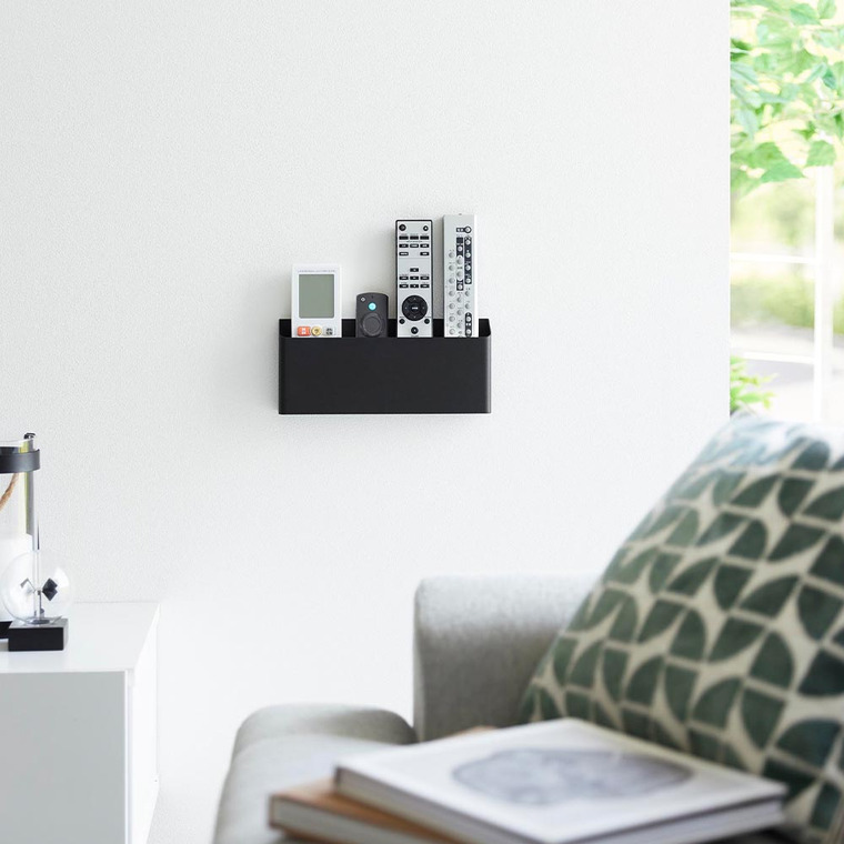 ウォールリモコンホルダー タワー 石こうボード壁対応 山崎実業 公式 tower 1678 1679 ホワイト ブラック